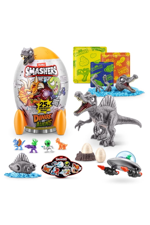 Dino vs Aliens Collectible Smashable Novelty and Gag Toy by ZURU for Kids Ages 3+
