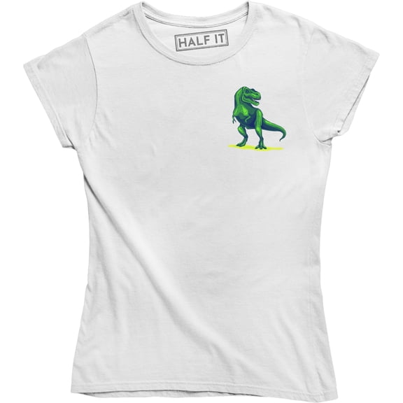 DINOSAUR POCKET t vegan dino Jurassic KAWAII Festival Cute Party T-Shirt