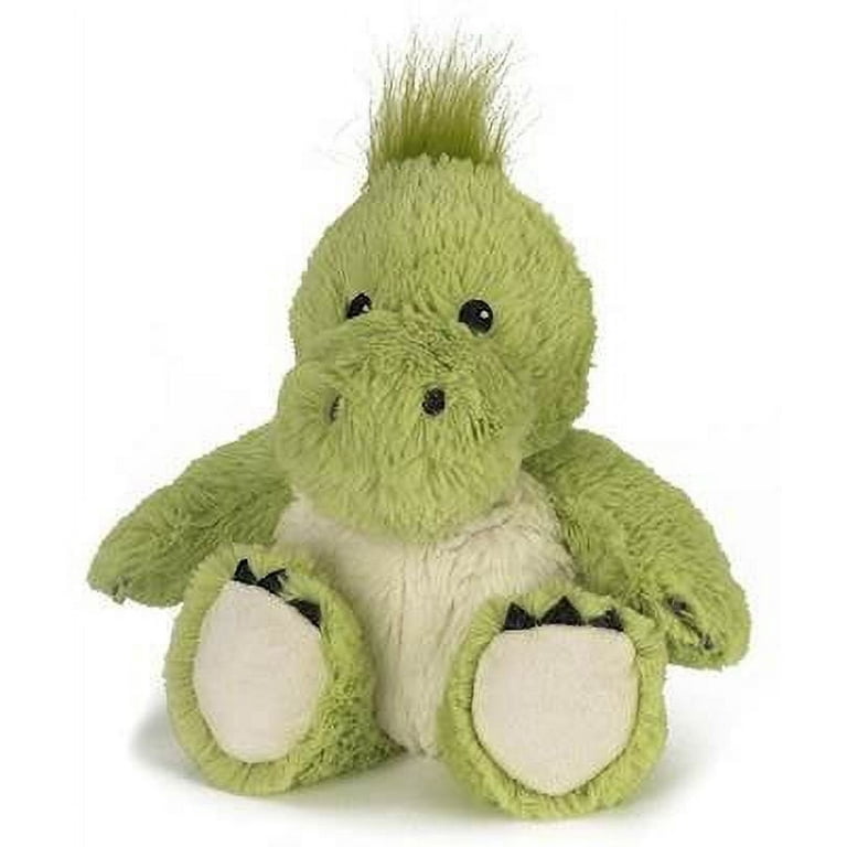 Warmies® Green Dinosaur, Fully Heatable Soft Toy Scented with French Lavender Warmies® Green Dinosaur, Fully Heatable Soft Toy Scented with French Lavender