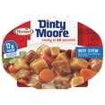 thumbnail image 1 of DINTY MOORE Beef Stew, Shelf-Stable, 12 grams Protein, 9 oz Plastic Microwaveable Tray, 1 of 15