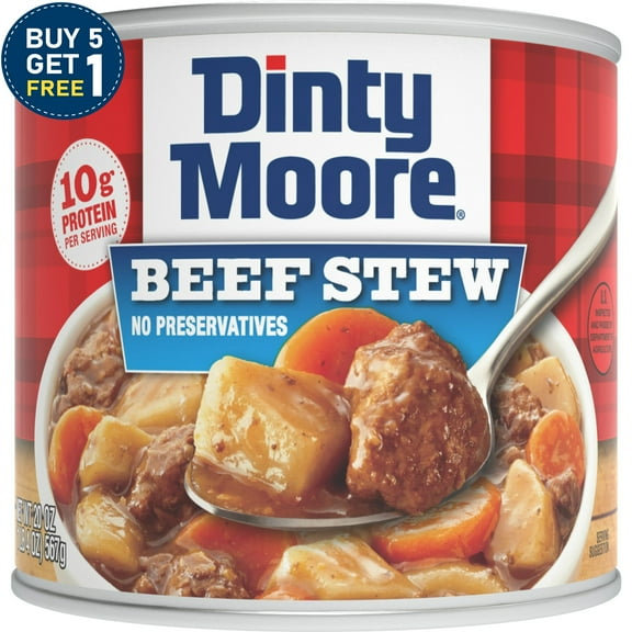 DINTY MOORE Beef Stew with Potatoes & Carrots, 20 oz Steel Can