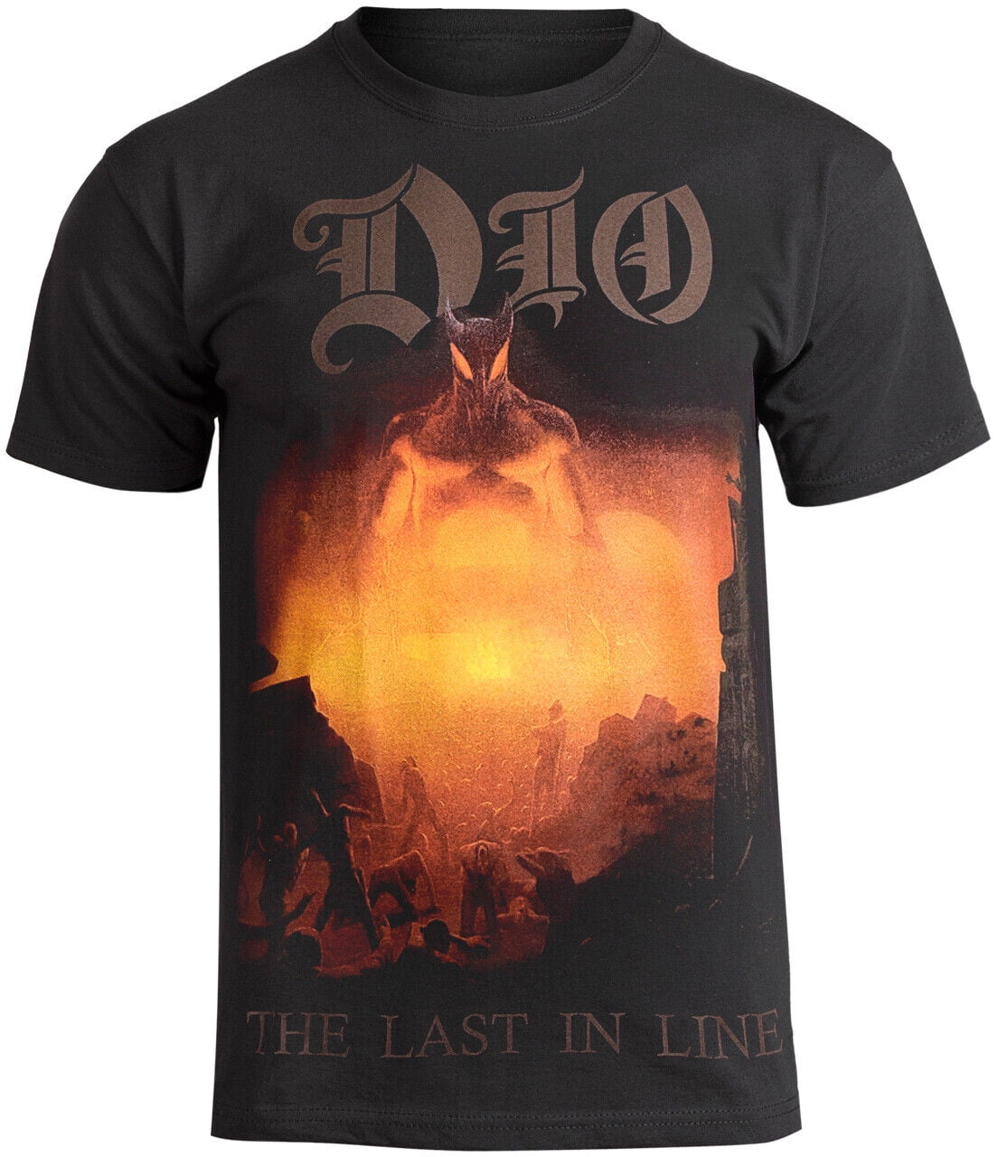 Official Dio 'The Last In Line' Band T-Shirt - 100% Cotton Unisex Tee