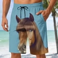 thumbnail image 1 of DIOAZUD Funny Swim Trunks Men Drawstring Waist Swimming Trunks with Pockets Quick Dry 4 Way Stretch Board Shorts for Beach Vacation S-XXXL, 1 of 6