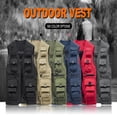 thumbnail image 1 of DIOAZUD Men's Outdoor Fishing Work Safari Vest Mesh Breathable Lightweight Travel Photo Cargo Vest Jacket with Hidden Pockets, 1 of 9