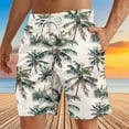 thumbnail image 1 of DIOAZUD Mens Swim Trunks Hawaiian Shorts 5 Inch Quick Dry Bathing Suits Swimwear Big and Tall Board Shorts Drawstring Elastic Waist Swim Shorts Summer Beach Shorts with Pockets, 1 of 4