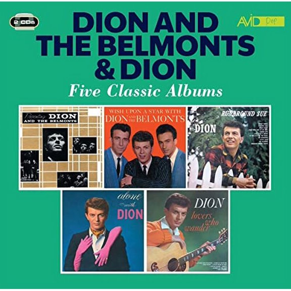 DION AND THE BELMONTS / DION - Five Classic Albums