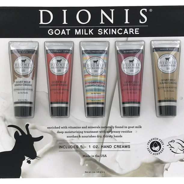 DIONIS Goat Milk Hand Cream, 1 Ounce (Pack of 5)