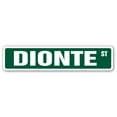 thumbnail image 1 of DIONTE Street Sign Childrens Name Room Sign | Indoor/Outdoor |  18" Wide, 1 of 5