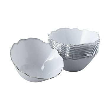 DIP AND SAUCE BOWL | White | Baroque Collection | 10 PC - 5”
