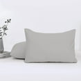thumbnail image 1 of DIPASONA 100% Egyptian Cotton 2PCs Pillowcase, King (Silver Grey), 1 of 7