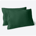 thumbnail image 1 of DIPASONA 100% Egyptian Cotton 2PCs Pillowcase, Standard (Green), 1 of 1