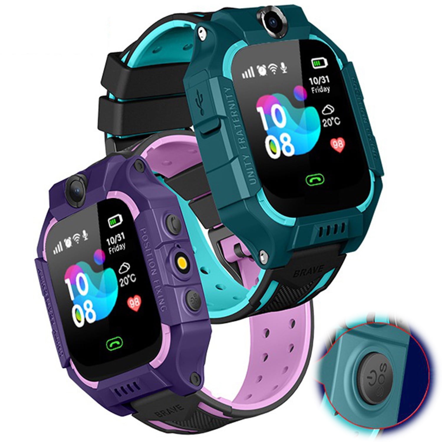 X83 GPS smartwatch for Alzheimer's patients with SOS function
