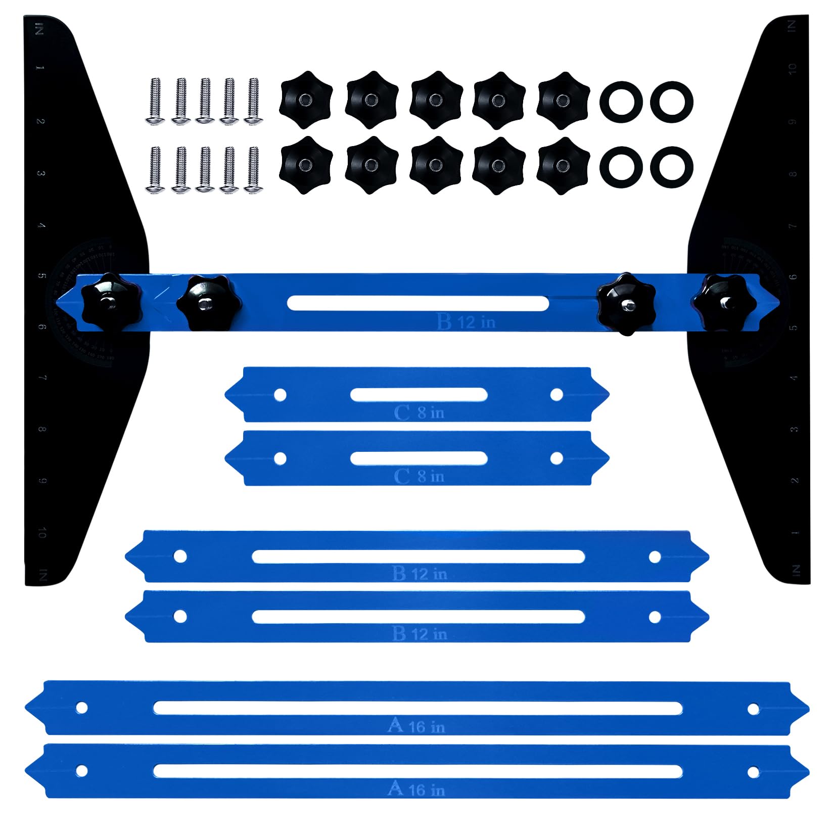 DIRECT FITS Stair Tread Template Tool and Measuring Jig for Riser ...