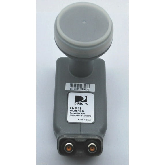 DIRECTV Dual LNB 18 for 18" Dish (One piece)