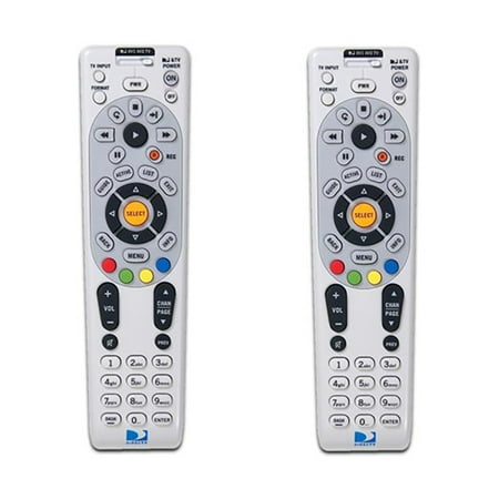 DIRECTV Remote RC66RX RF Universal Remote Controls with Batteries, Set of 2