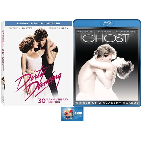 DIRTY DANCING & GHOST Patrick Swayze Double Feature 2-Pack Blu Ray