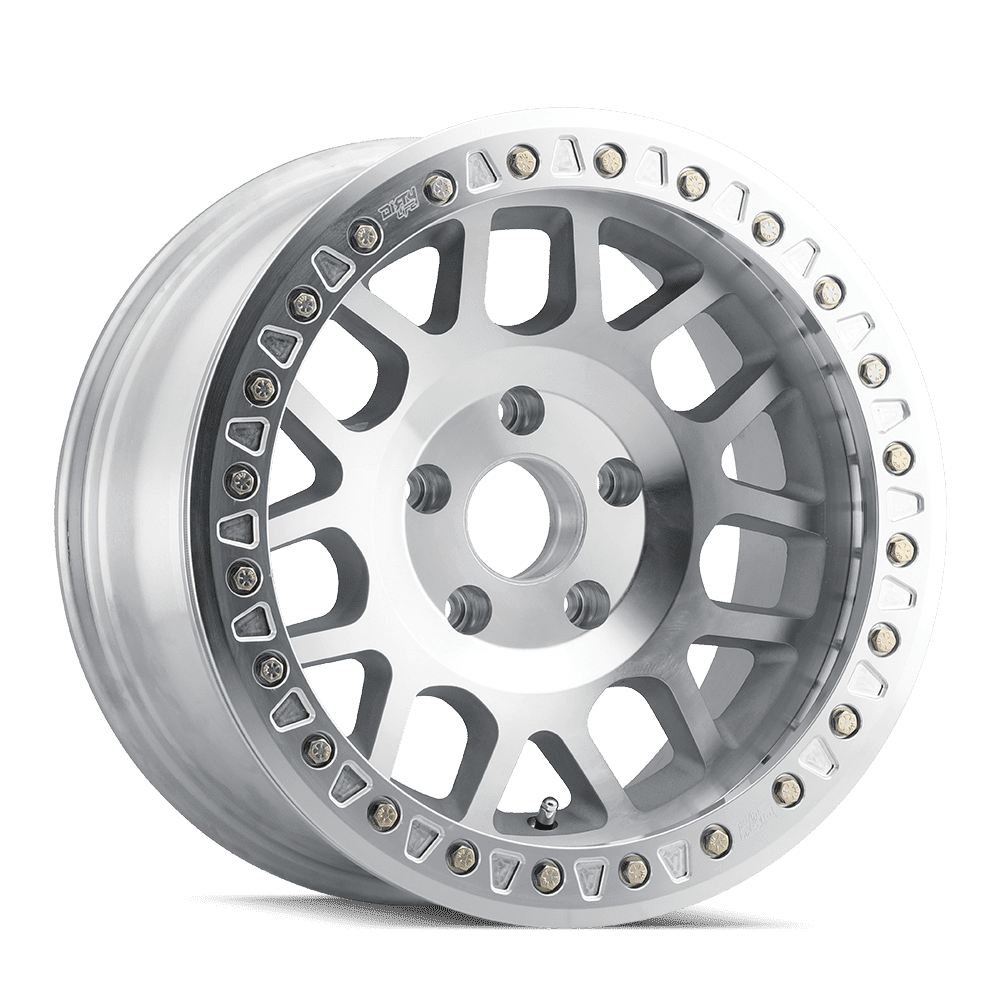 DIRTY LIFE 9312 Mesa Race Beadlock 17X9 BLANK Offset -12 Graphite (Qty of 1)