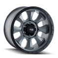 thumbnail image 1 of DIRTY LIFE IRONMAN-9300 20X9 6X135 0ET 87CB MATTE GUNMETAL/BLACK BEADLOCK, 1 of 2