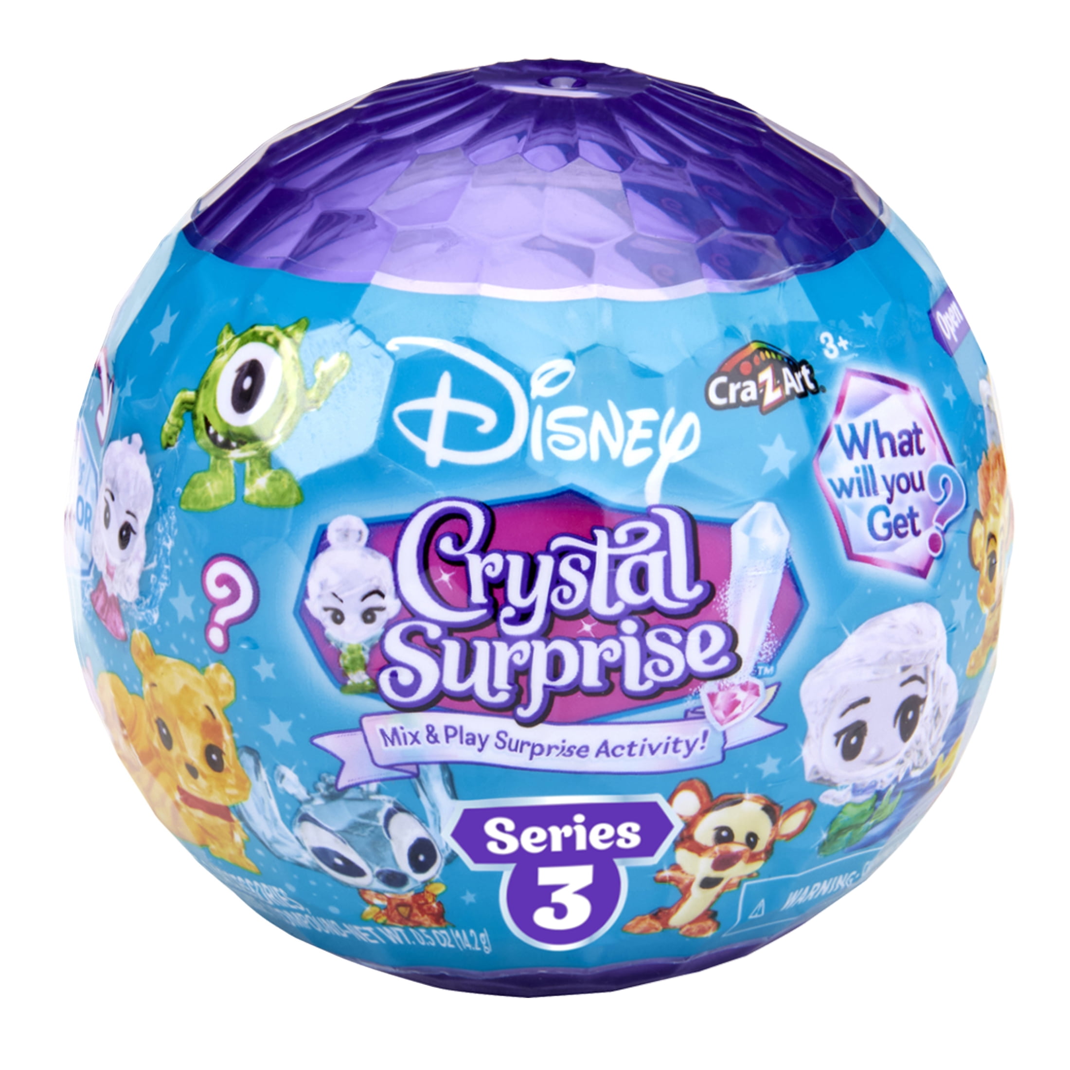 CraZArt Disney Crystal Surprise Series 3 Mystery ToyCollec