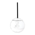 thumbnail interactive-video image 1 of Silver Disco Ball Plastic Tumbler with Straw, by Way To Celebrate, 1 of 6