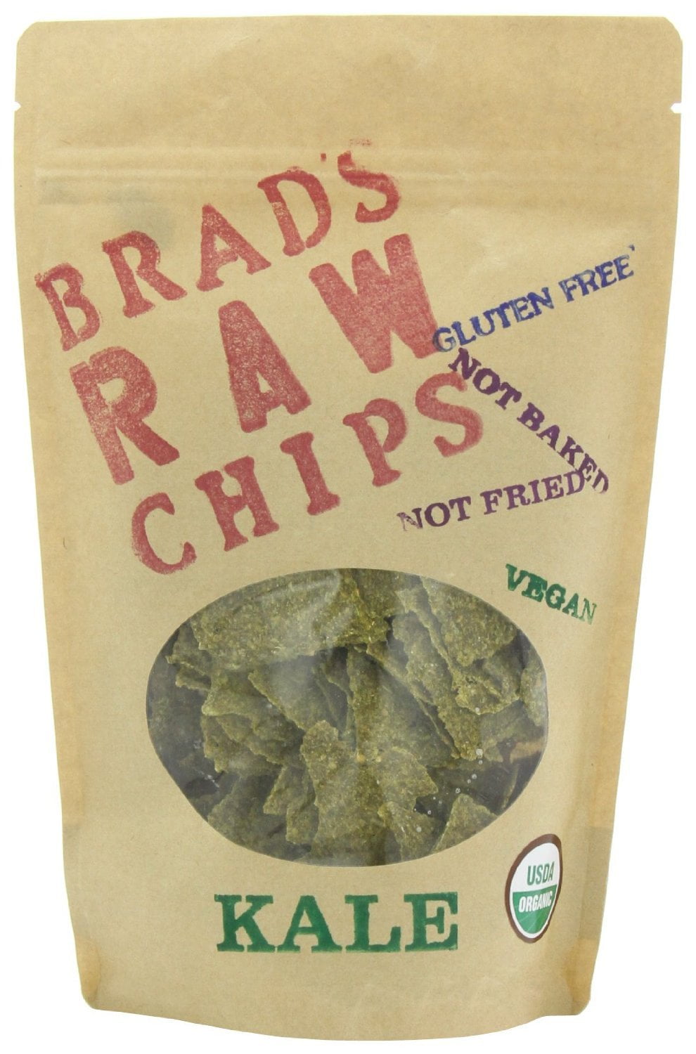 DISCOED Brad's Raw Kale Chips, 3 Oz (Pack of 12)