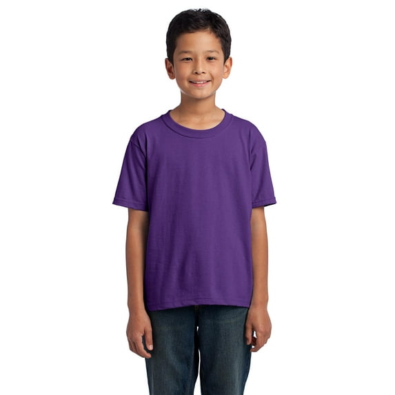 DISCONTINUED Fruit of the Loom ® Youth HD Cotton 100% Cotton T-Shirt. 3930B
