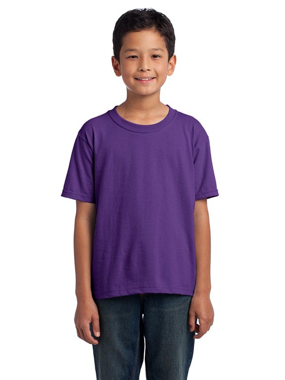 DISCONTINUED Fruit of the Loom ® Youth HD Cotton 100% Cotton T-Shirt. 3930B