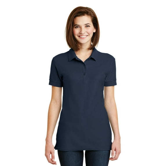 DISCONTINUED Gildan ® Ladies 6.6-Ounce 100% Double Pique Cotton Sport Shirt. 82800L