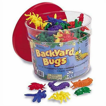 ***DISCONTINUED***Learning Resources Bug Counters, 144-Count