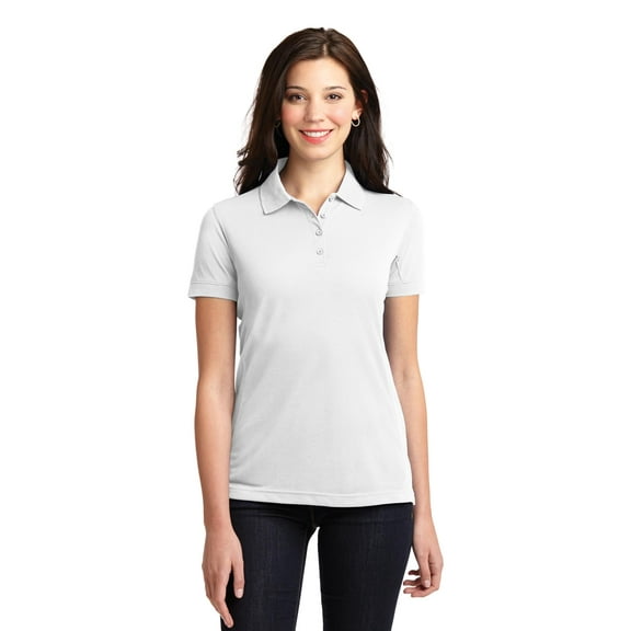 DISCONTINUED Port Authority ® Ladies 5-in-1 Performance Pique Polo. L567