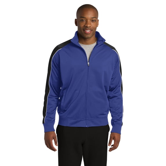 DISCONTINUED Sport-Tek ® Piped Tricot Track Jacket. JST92