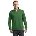 thumbnail image 1 of DISCONTINUED Sport-Tek Repel Fleece 1/4-Zip Pullover 3XL Stadium Green, 1 of 6