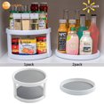 thumbnail image 1 of DISEN 3 Pack Lazy Susans Turntable - 10 Inch Pantry Cabinet Lazy Susan Storage Turntable Rotating Spice Rack for Spices, Condiments, Baking (1+2 Pack), 1 of 9