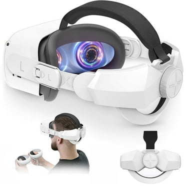 Adjustable Head Strap Fit for Oculus/Meta Quest 2 VR Headset with Head Cushion, Replacement VR Elite Strap, Enhanced Support and Comfort in VR, Reduce Face Pressure,Head Strap for Oculus Quest 2