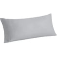 thumbnail image 1 of DISEN Body Pillow Case Cover, Rayon Made from Bamboo, Cooling Body Pillow Cover for Hot Sleepers and Night Sweats, Breathable & Silky Soft Full Long Pillow Case (Silver Grey, 20x54 Inches), 1 of 8