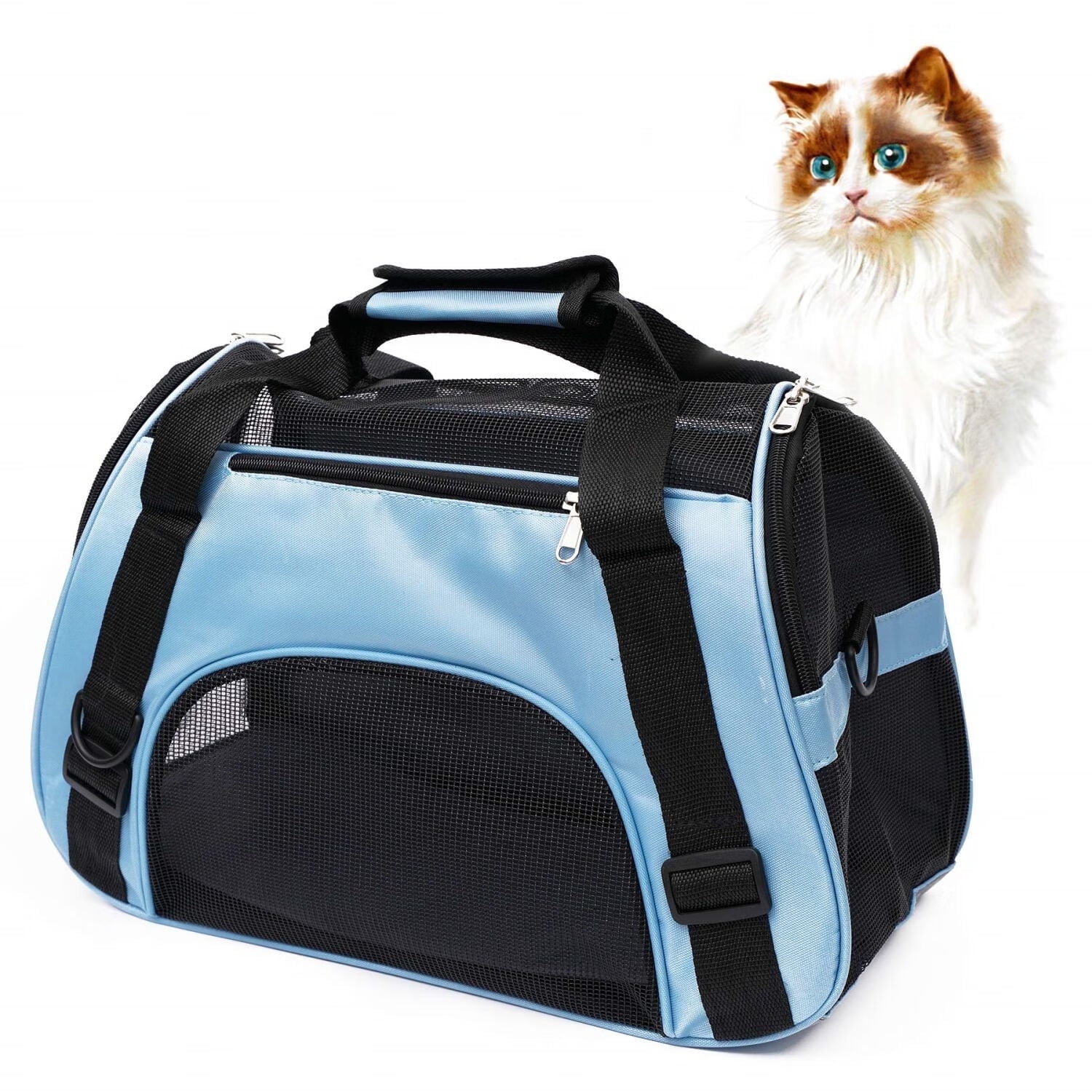 DISEN Cat Carrier Soft Pet Carrier,Pet Carrier Airline Approved Cat