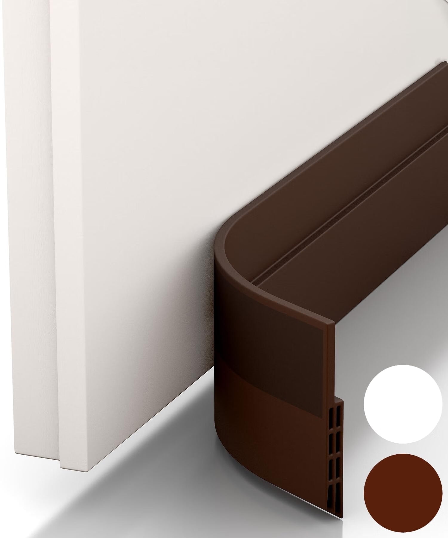 DISEN Door Draft Stopper, Under Door Sweep for Exterior & Interior ...
