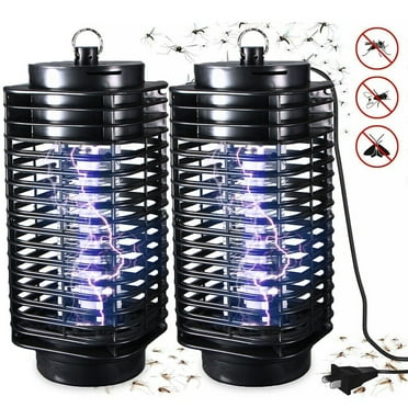 DISEN Dual Purpose Indoor Outdoor 2x Mosquito Lamps Electric Insect Killer Zapper LED Light Fly Bug Trap Pest Control Lamp