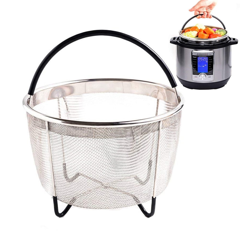 Instant Pot Official Mesh Steamer Baskets Set of 2 Small Large Durable Steel Walmart