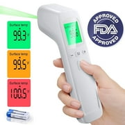 DISEN No-Touch Thermometer for Adults and Kids,Digital Baby Thermometer with Fever Alarm, Forehead Thermometer & Digital Infrared Thermometer for Fever 1 Second Result, Accurate & Easy to Use