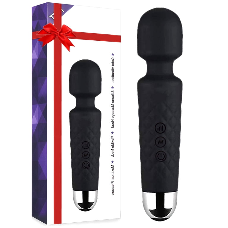 DISEN Personal Massager Wand Massager Powerful Quiet Vibration with 8  Speeds 20 Vibrating Patterns, Sex Toys Vibrator for Women - Walmart.com