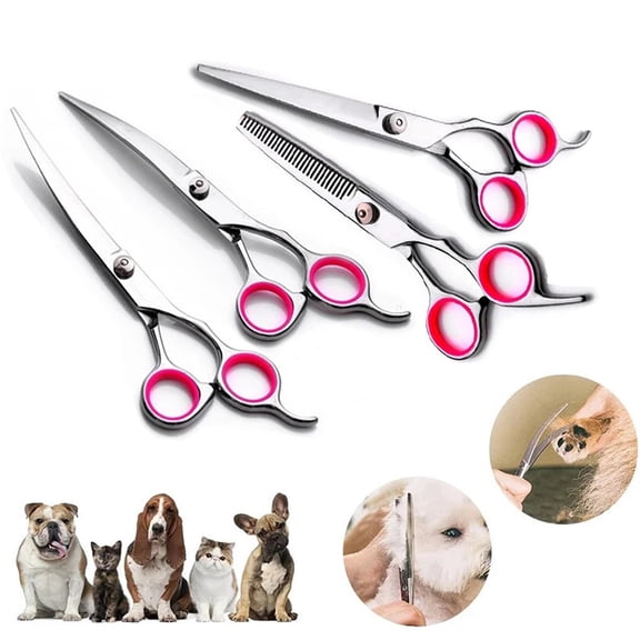 DISEN Pet Grooming Scissor Set for Dogs Cats Scissors Dog Grooming Beauty Tool