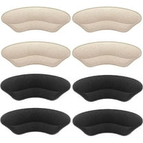 DISEN Premium Heel Pads Inserts Grips Liner for Men Women,Back of Heel Protectors Cushions Prevent Too Big Shoe from Heel Slipping,Blisters,Filler for Loose Shoe Fit（Multicolor）