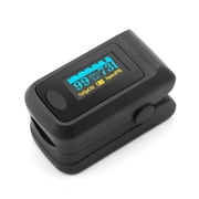 Finger Pulse Oximeter with OLED Display,Pulse Oximeter,Pulse Oximeter Fingertip,Blood Oxygen Saturation Monitor Finger,Heart Rate Monitor for Adult Child with Lanyard