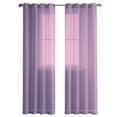 thumbnail image 1 of DISHAN Easy to Install Window Curtain - Solid Color - 100x250cm - Living Room Tulle Window Drapes - Home Decor, 1 of 8