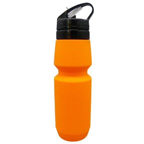 DISHAN Folding Water Bottle - Space-Saving Silicone Design - Creative Non-Slip Water Cup for Outdoor Use