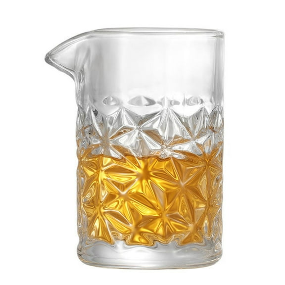 DISHAN Food Grade Stainless Steel Three-Dimensional Rilievi Drinks Shaker - Vintage Style Wine Shaker (500ml) for Pubs