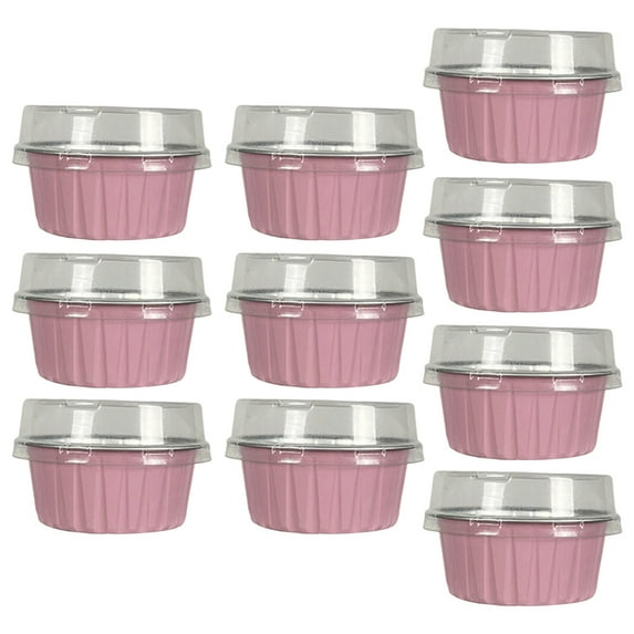 DISHAN Heat-Resistant Baking Cup Set: Food Grade, Non-Stick, Oilproof, Decorative Aluminum Foil Greaseproof Baking Cupcake Wrapper Muffin Cup, Kitchen Supplies