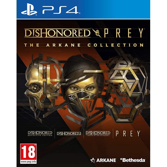 DISHONORED and PREY - The Arkane Collection for PS4 - Playstation 4