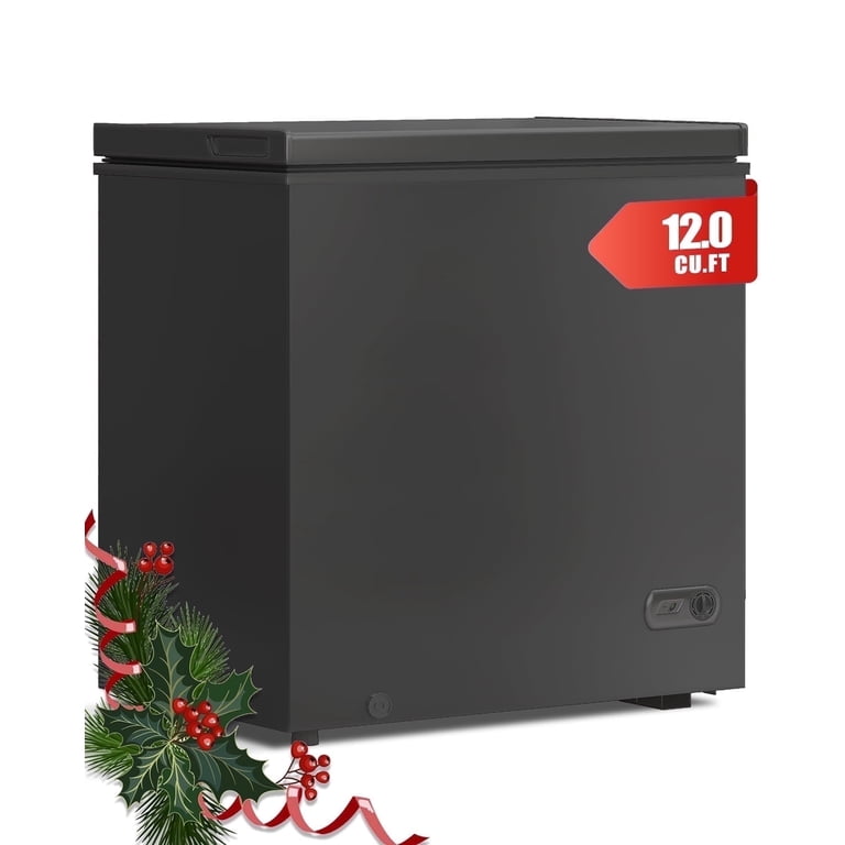 DISHUP 12.0 Cu.Ft Chest Freezer, Small Deep Freezer with Removable